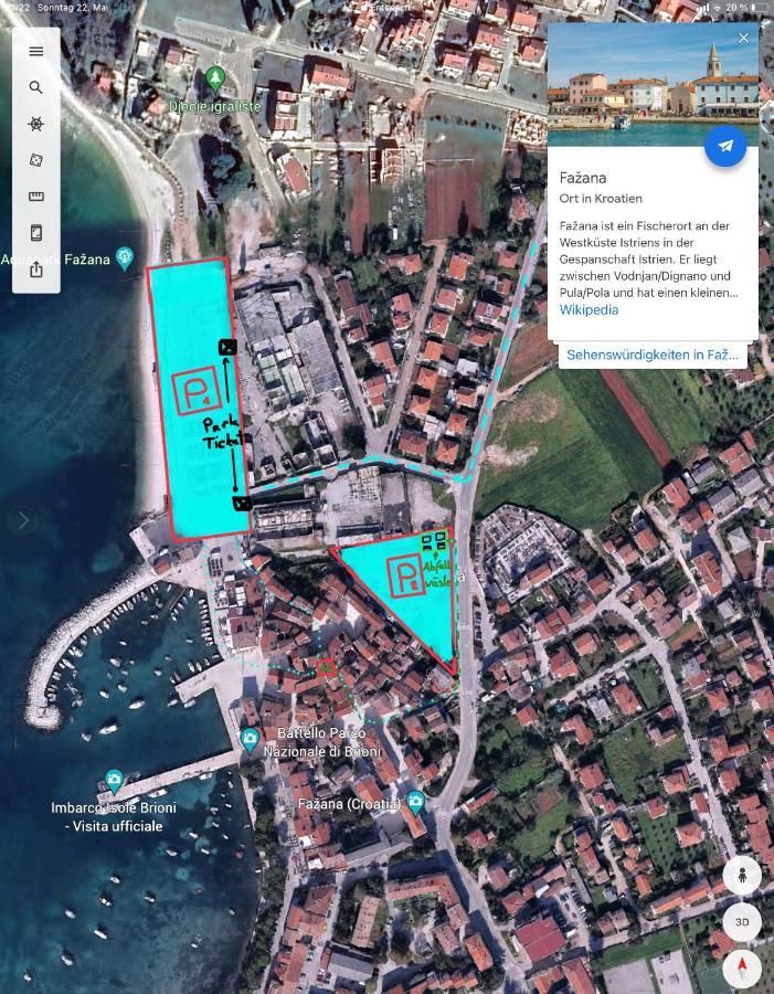Istrian Stone House In The Heart Of The Beautiful Fishing Village Fazana - Only Few Steps From The Sea And The Wonderful Beach - Incl Plasma-Quad-Plus-Filter Against C O V I D Bagian luar foto